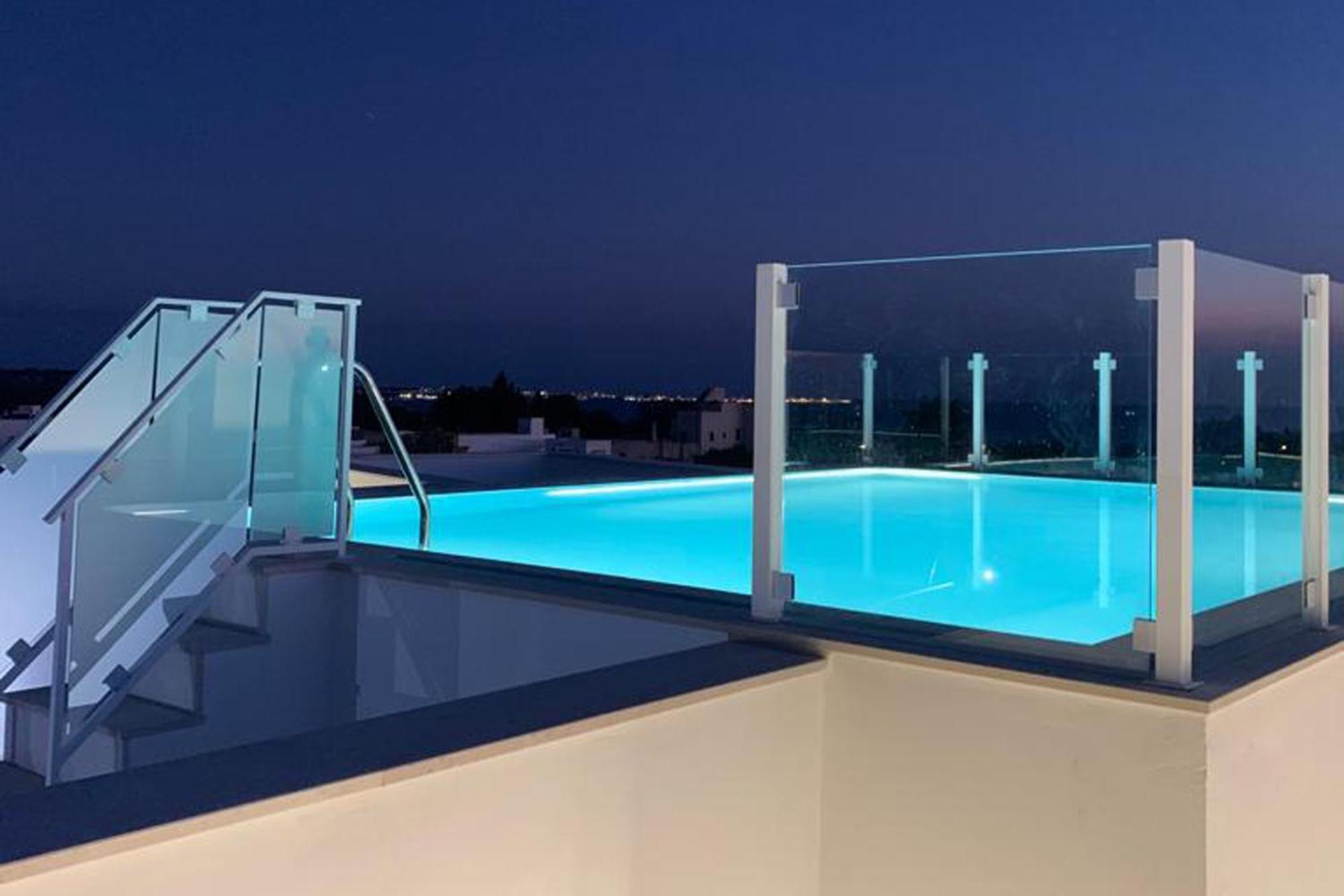 Tramonti Incredibili In Piscina - Apartment8 Con Ac Wifi In Residence Santa Maria al Bagno Luaran gambar